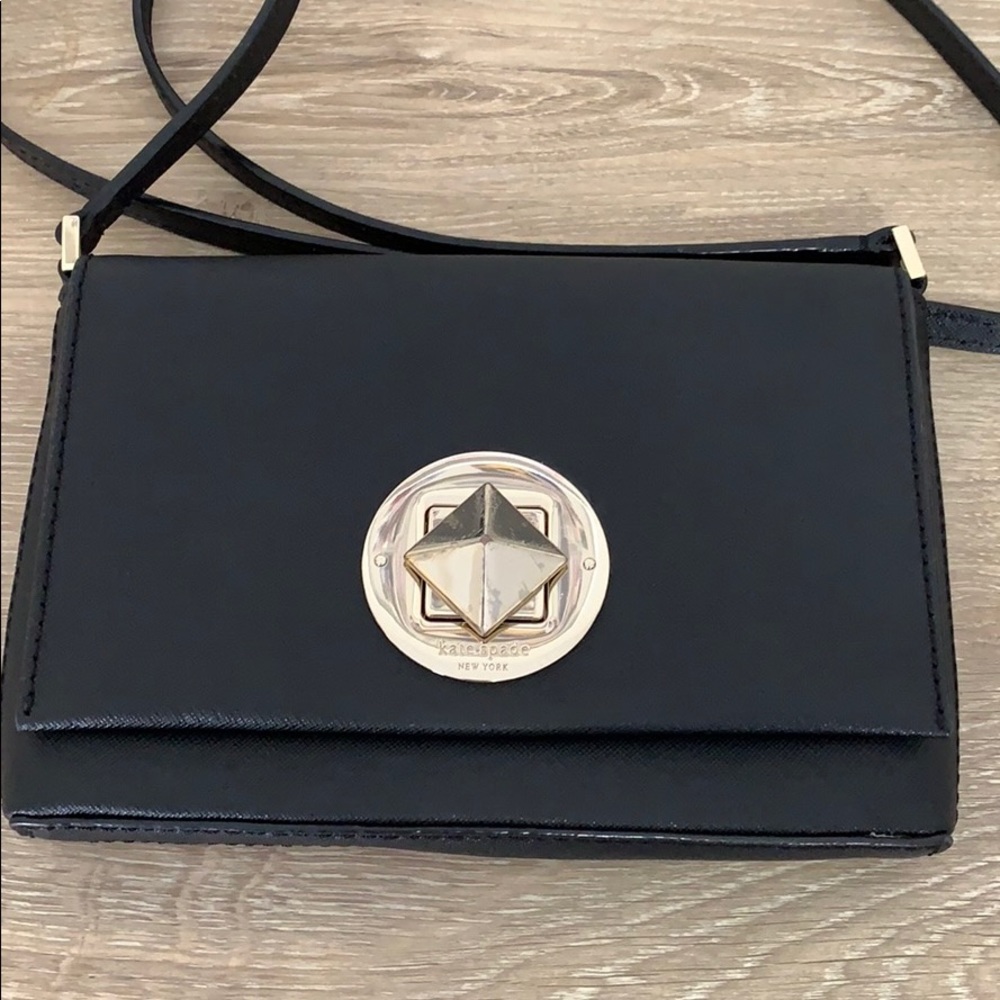 Kate Spade ♠️ Used Black Crossbody Bag
